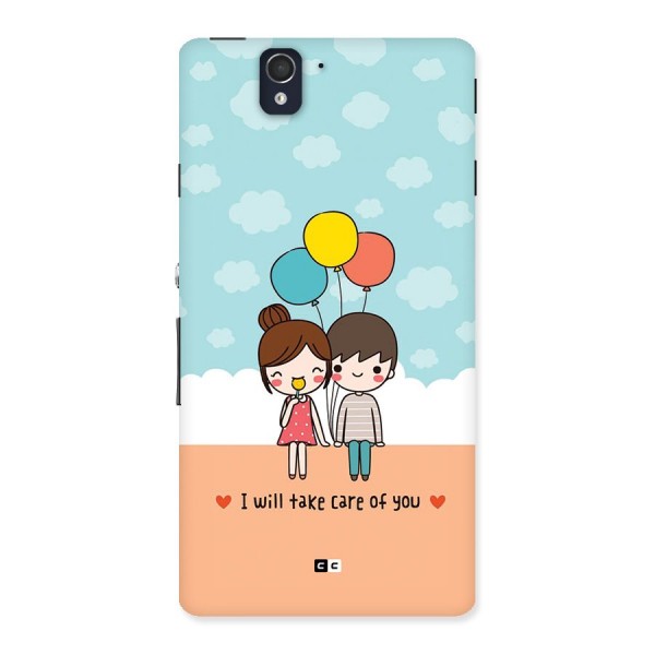 Promise To Care Back Case for Xperia Z