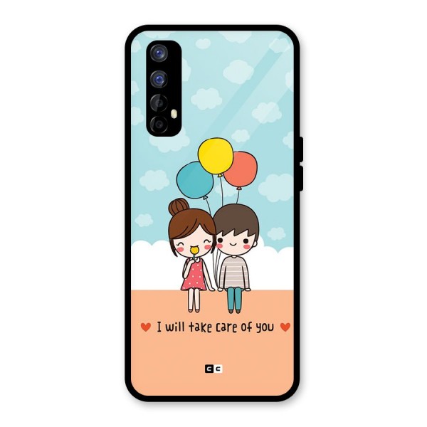 Promise To Care Glass Back Case for Realme 7