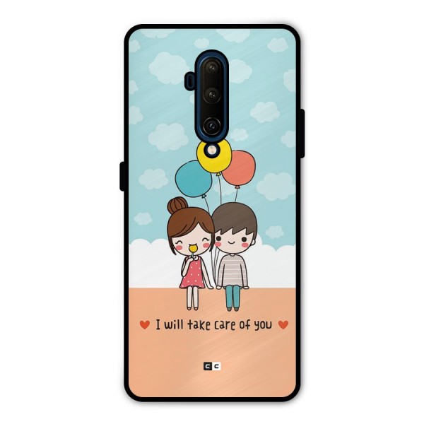 Promise To Care Metal Back Case for OnePlus 7T Pro