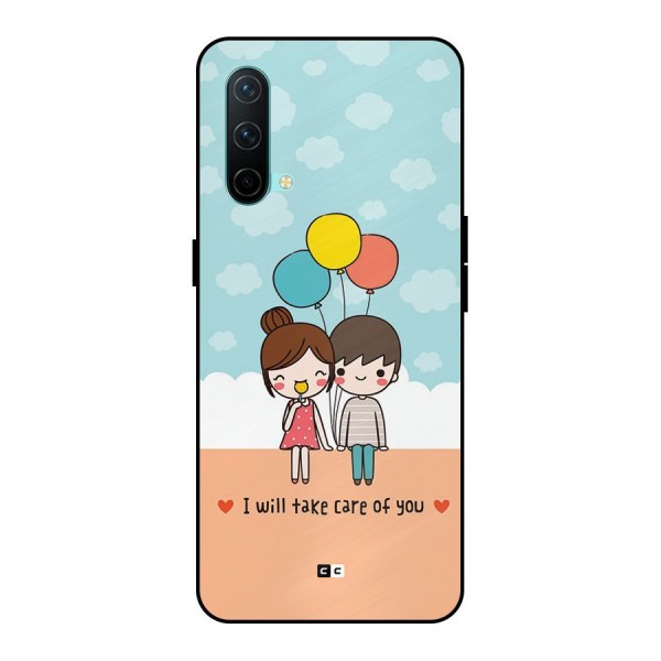 Promise To Care Metal Back Case for OnePlus Nord CE 5G
