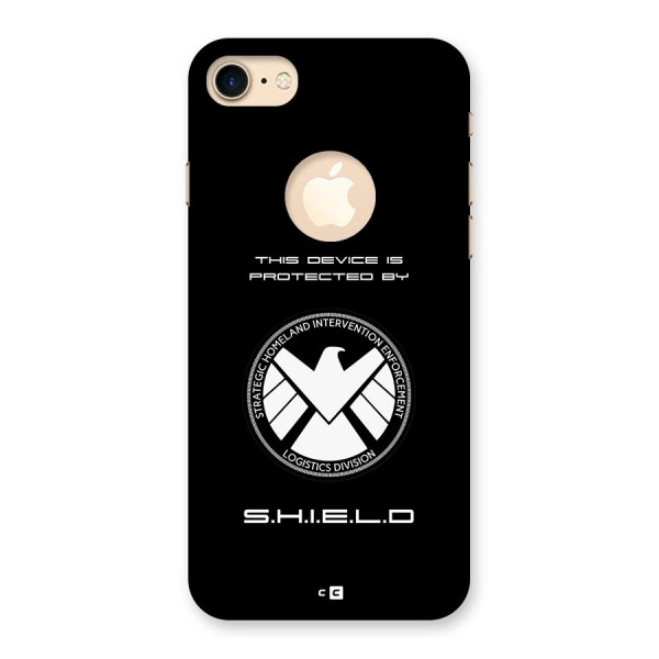 Protected Device Back Case for iPhone 8 Logo Cut