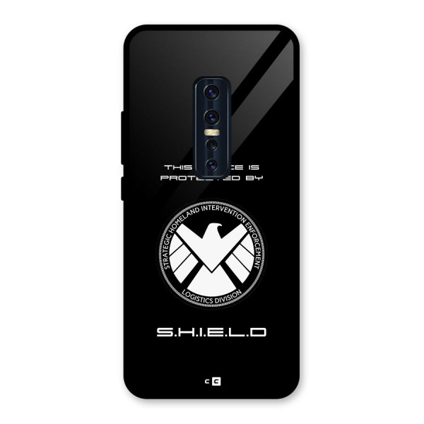 Protected Device Glass Back Case for Vivo V17 Pro