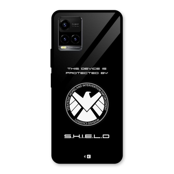 Protected Device Glass Back Case for Vivo Y21A