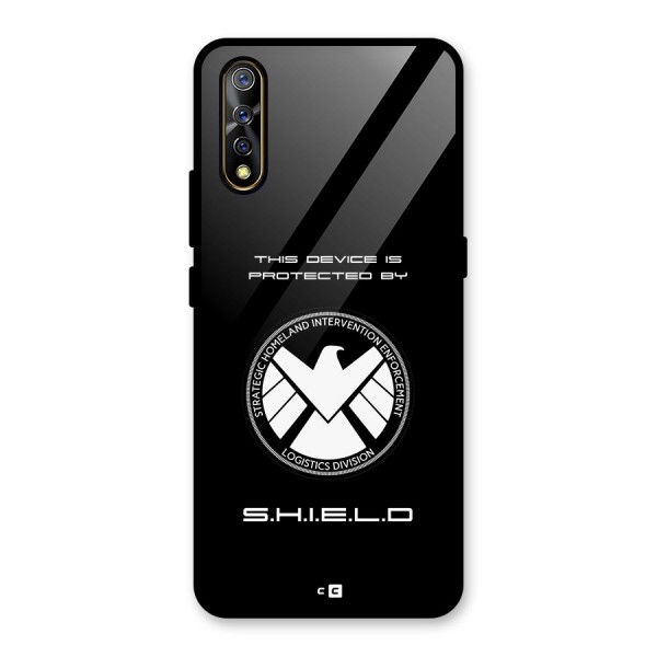 Protected Device Glass Back Case for Vivo Z1x