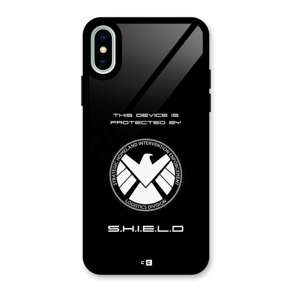 Protected Device Glass Back Case for iPhone X