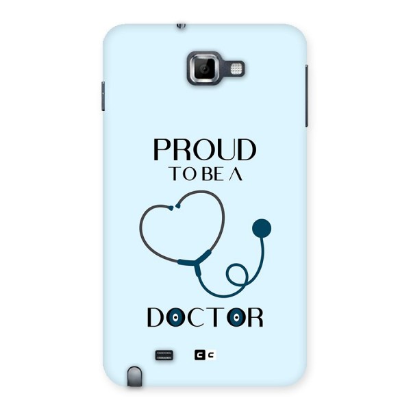 Proud 2B Doctor Back Case for Galaxy Note