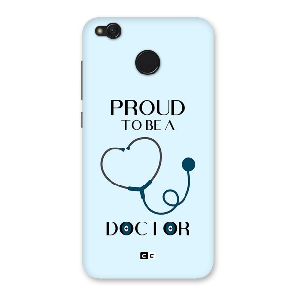 Proud 2B Doctor Back Case for Redmi 4