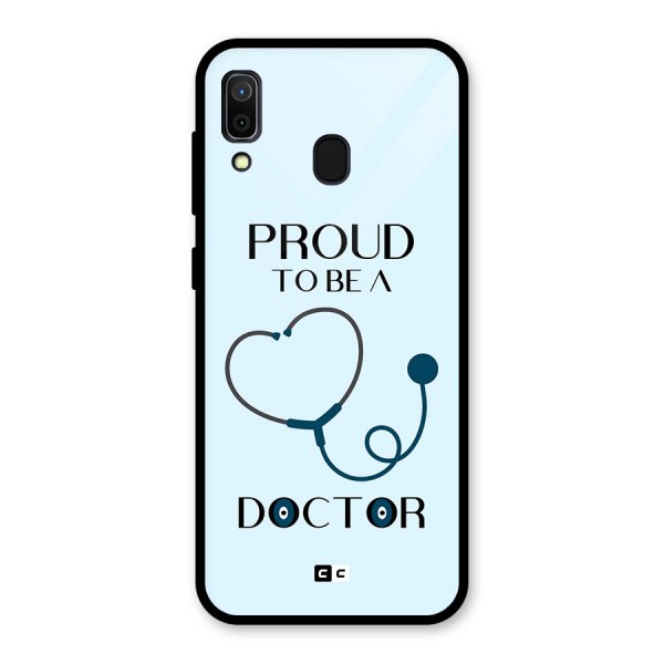 Proud 2B Doctor Glass Back Case for Galaxy A30