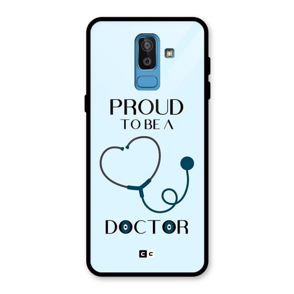 Proud 2B Doctor Glass Back Case for Galaxy J8