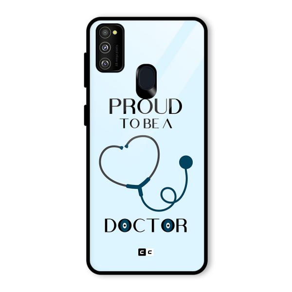 Proud 2B Doctor Glass Back Case for Galaxy M21