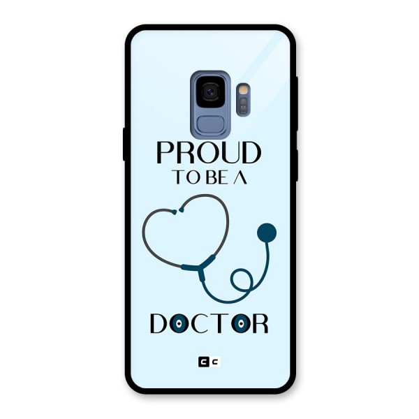 Proud 2B Doctor Glass Back Case for Galaxy S9