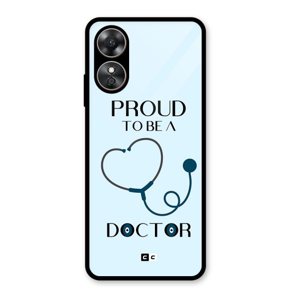 Proud 2B Doctor Glass Back Case for Oppo A17