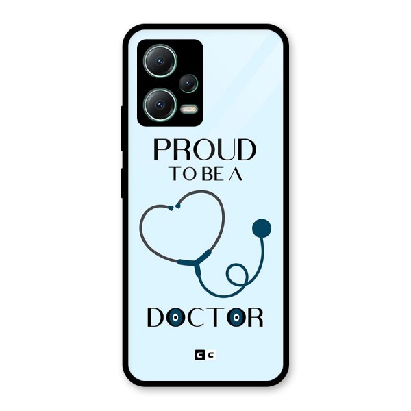 Proud 2B Doctor Glass Back Case for Poco X5