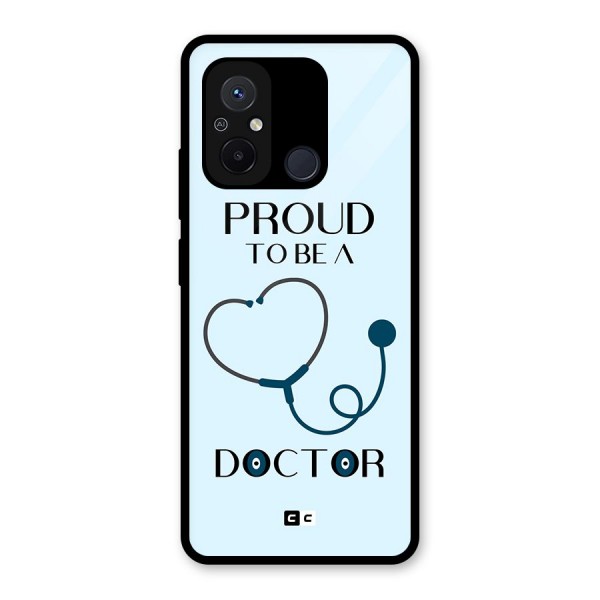 Proud 2B Doctor Glass Back Case for Redmi 12C