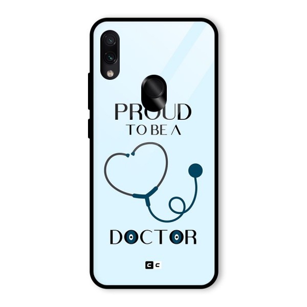 Proud 2B Doctor Glass Back Case for Redmi Note 7S