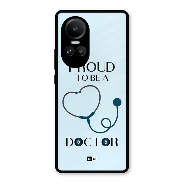 Proud 2B Doctor Metal Back Case for Oppo Reno10