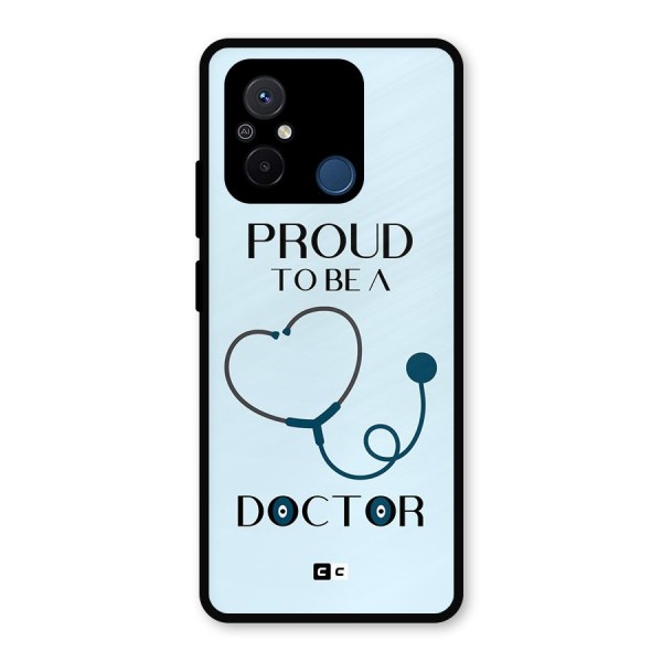 Proud 2B Doctor Metal Back Case for Poco C55