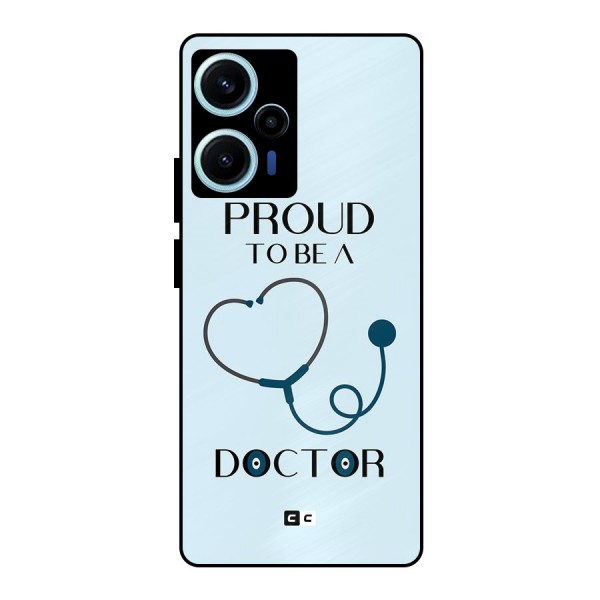 Proud 2B Doctor Metal Back Case for Poco F5