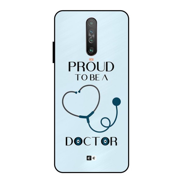 Proud 2B Doctor Metal Back Case for Poco X2