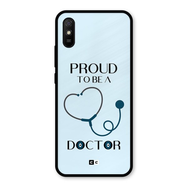 Proud 2B Doctor Metal Back Case for Redmi 9i