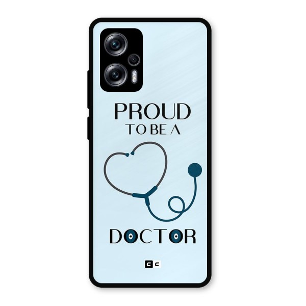 Proud 2B Doctor Metal Back Case for Redmi K50i