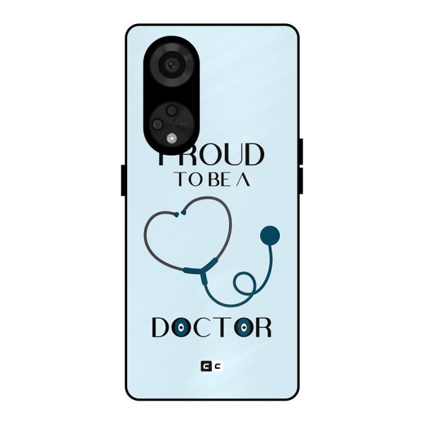 Proud 2B Doctor Metal Back Case for Reno8 T 5G