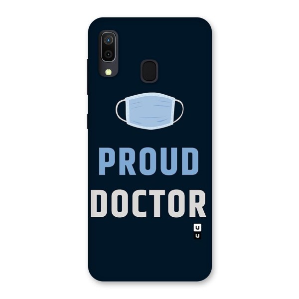 Proud Doctor Back Case for Galaxy A20