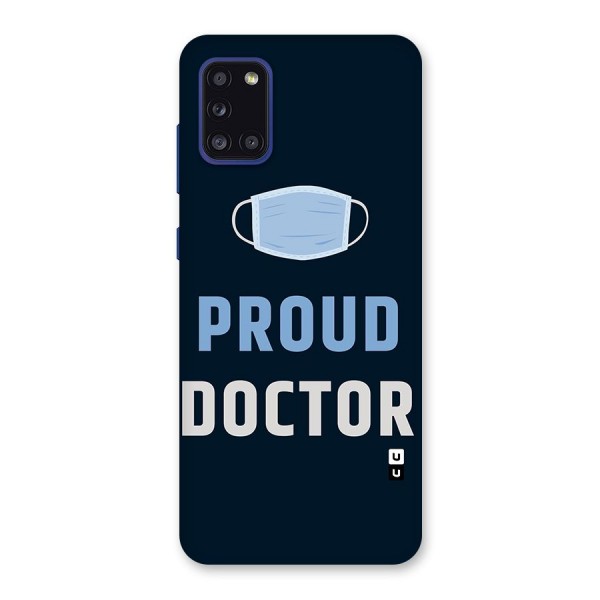 Proud Doctor Back Case for Galaxy A31