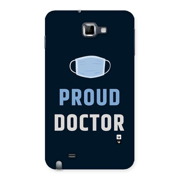 Proud Doctor Back Case for Galaxy Note