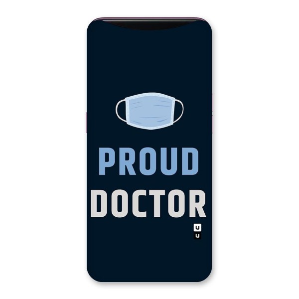 Proud Doctor Back Case for Oppo Find X