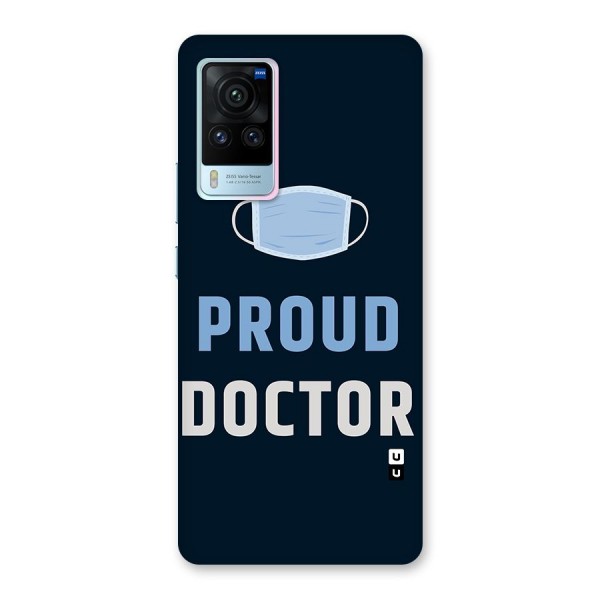 Proud Doctor Glass Back Case for Vivo X60 Pro