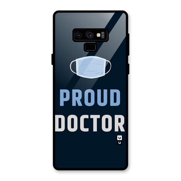 Proud Doctor Glass Back Case for Galaxy Note 9