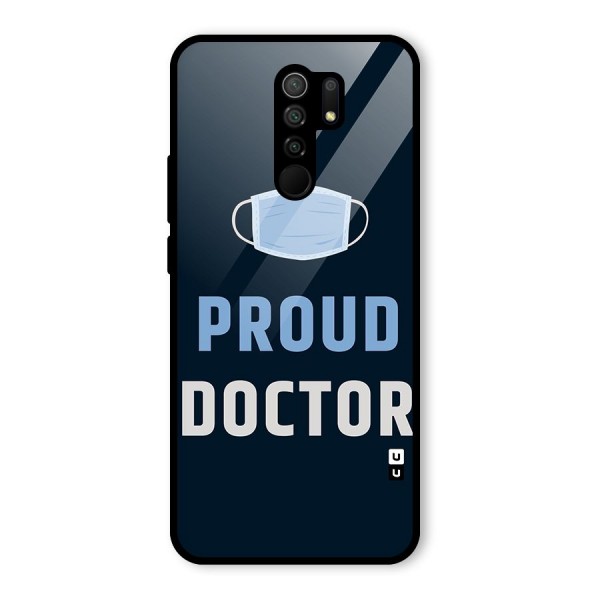 Proud Doctor Glass Back Case for Redmi 9 Prime