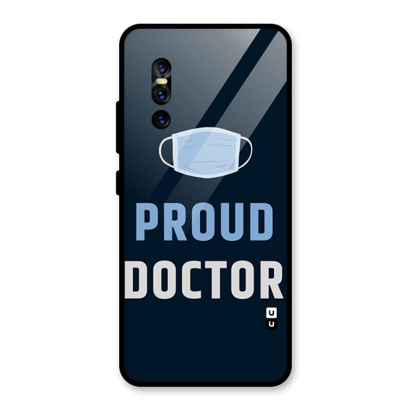 Proud Doctor Glass Back Case for Vivo V15 Pro