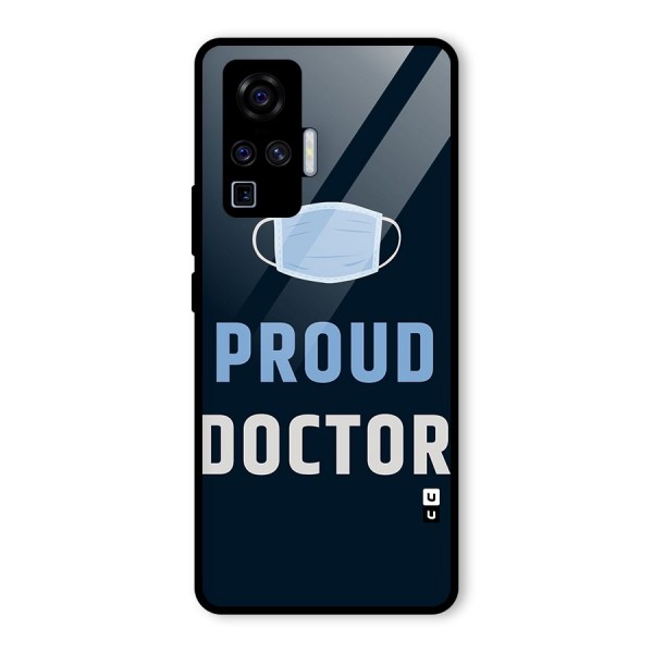 Proud Doctor Glass Back Case for Vivo X50 Pro