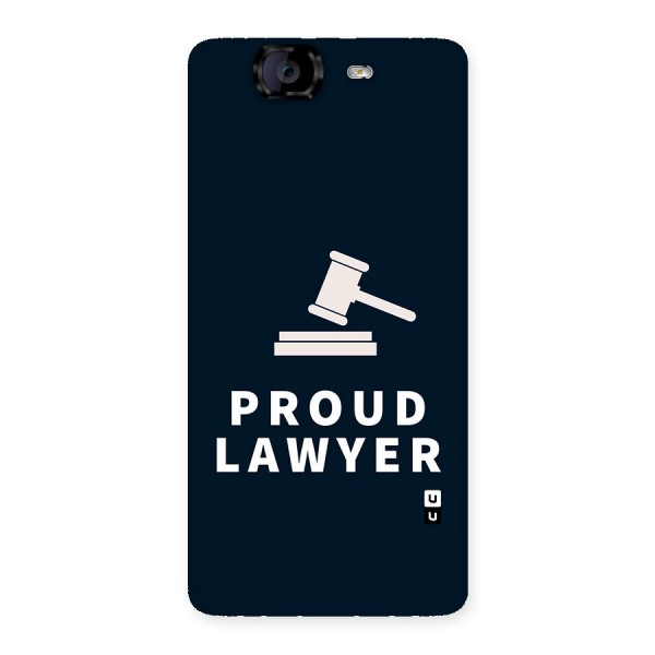 Proud Lawyer Back Case for Canvas Knight A350