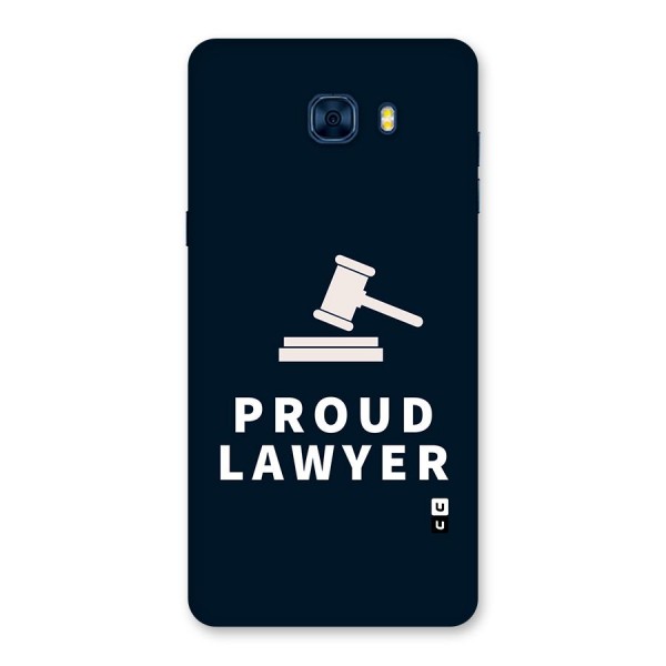 Proud Lawyer Back Case for Galaxy C7 Pro