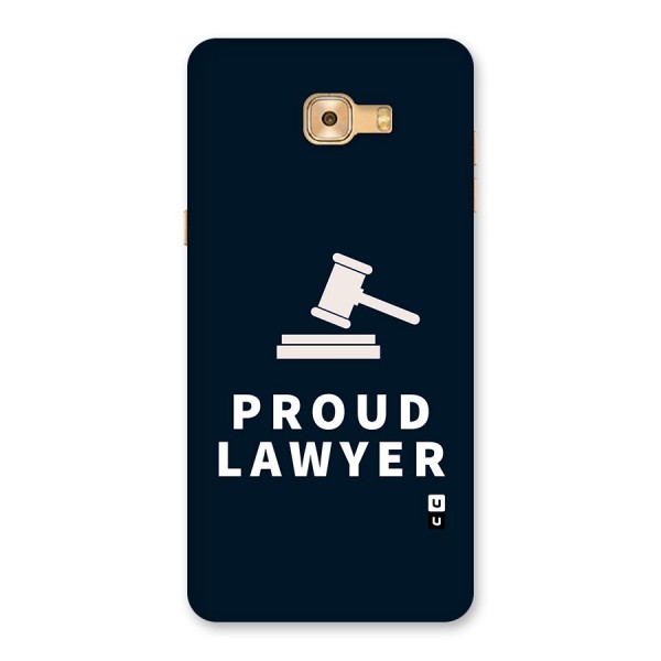 Proud Lawyer Back Case for Galaxy C9 Pro