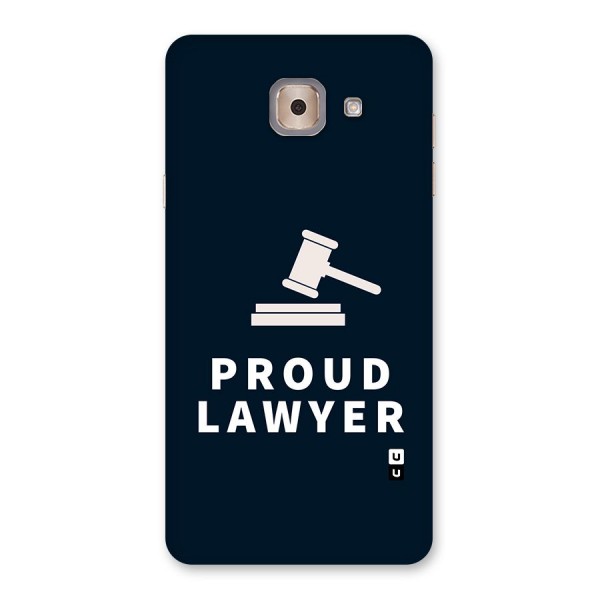 Proud Lawyer Back Case for Galaxy J7 Max