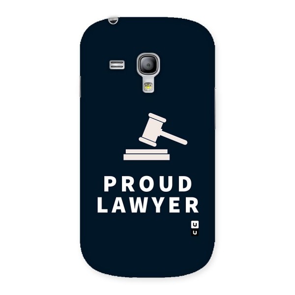 Proud Lawyer Back Case for Galaxy S3 Mini