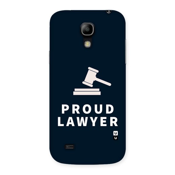 Proud Lawyer Back Case for Galaxy S4 Mini