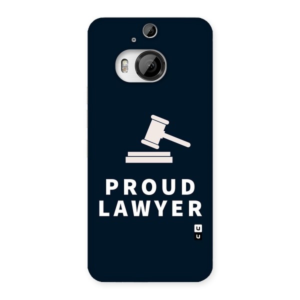 Proud Lawyer Back Case for HTC One M9 Plus