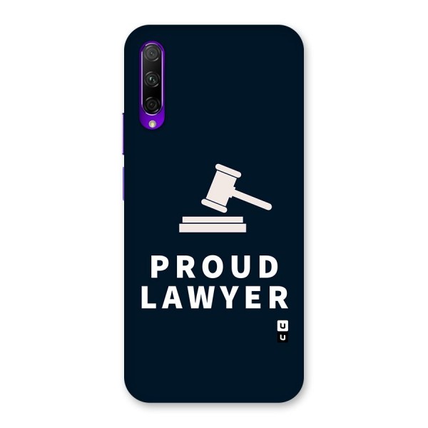 Proud Lawyer Back Case for Honor 9X Pro