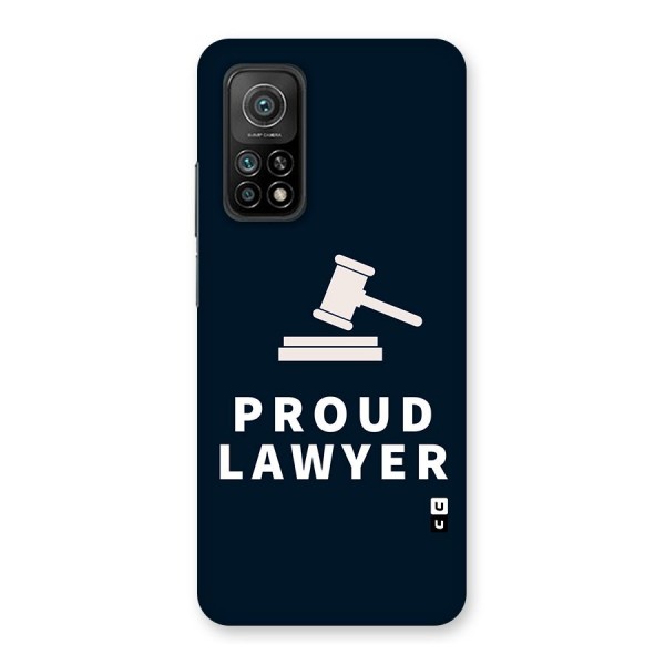 Proud Lawyer Back Case for Mi 10T Pro 5G