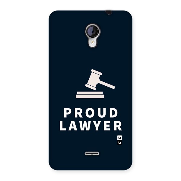 Proud Lawyer Back Case for Micromax Unite 2 A106