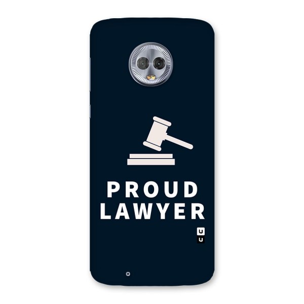 Proud Lawyer Back Case for Moto G6