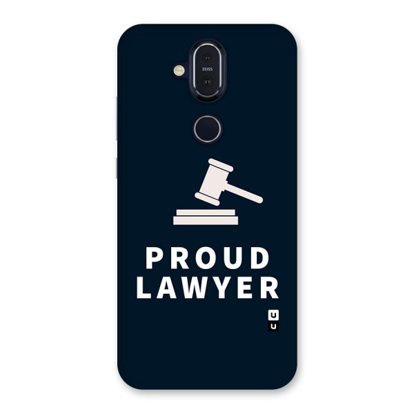 Proud Lawyer Back Case for Nokia 8.1