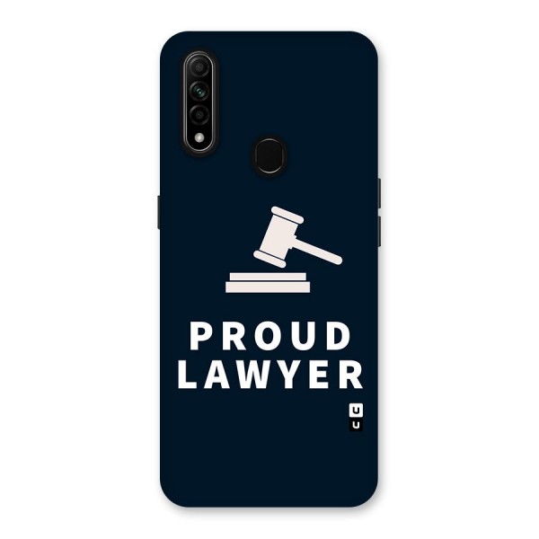 Proud Lawyer Back Case for Oppo A31