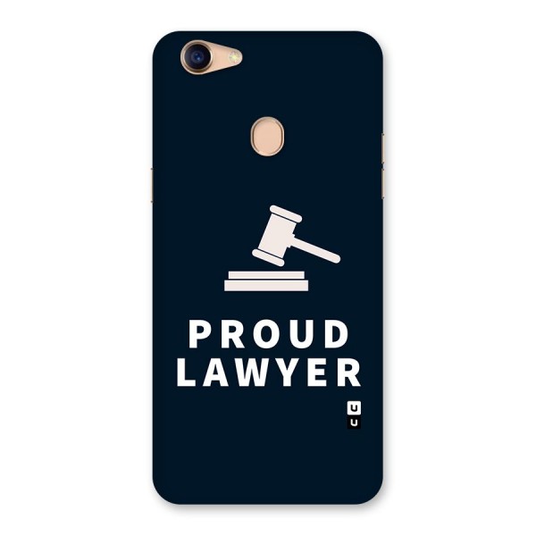 Proud Lawyer Back Case for Oppo F5