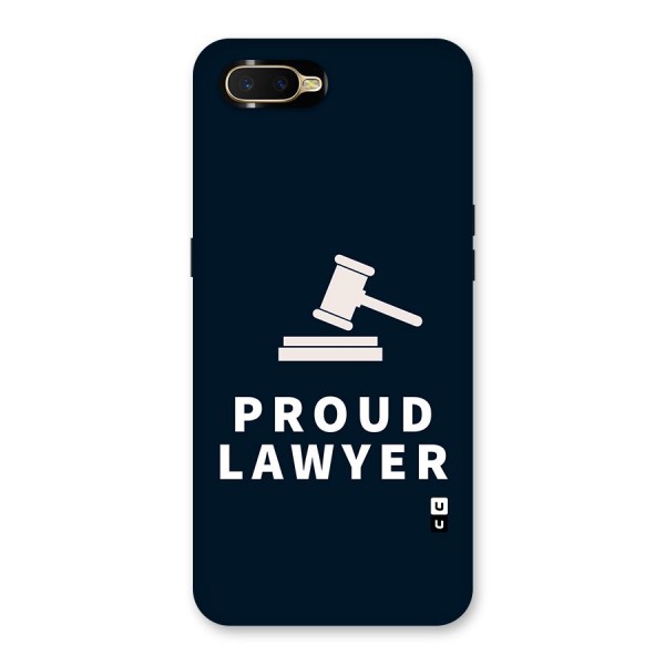 Proud Lawyer Back Case for Oppo K1